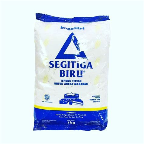 Jual Tepung Terigu Segitiga Biru Kemasan 1kg Shopee Indonesia