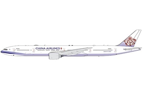 Flaps Down China Airlines Boeing 777 300er B 18003 Jc Wings Jc4cal189a Scale 1 400 Eztoys