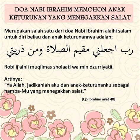 Doa Nabi Ibrahim Newstempo