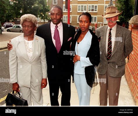 John Fashanu And His Wife Stock Photos & John Fashanu And His Wife Stock Images - Alamy