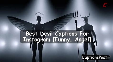 300+ Best Devil Captions For Instagram [Funny, Angel]