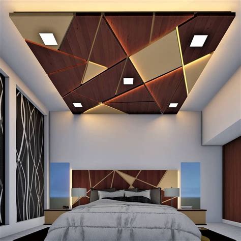 Recamara Con Plaf N Bedroom False Ceiling Design Pop False Ceiling