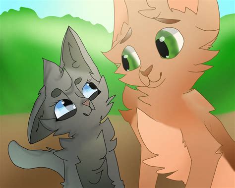 Cinderpaw And Fireheart By Nicaila07qwp On Deviantart