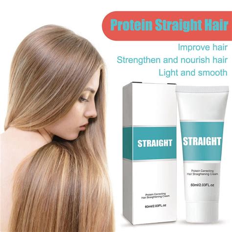 Kor Keratin Protein Correcting Hair Straightening Cream Replenish Hair