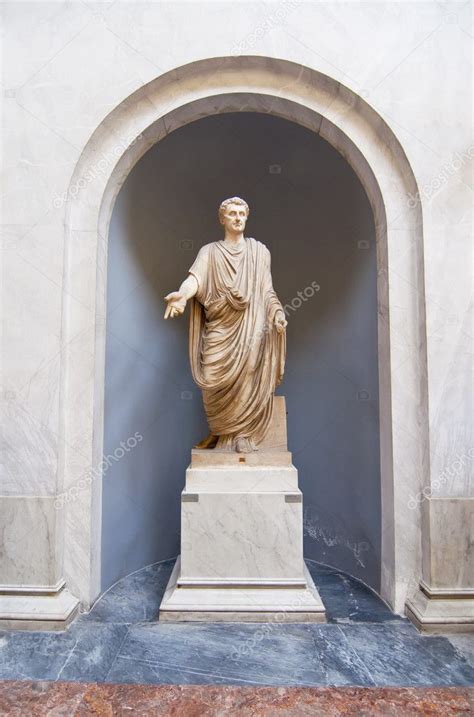 Roman statue in the Vatican Museums in Rome Stock Photo by ©Changered ...