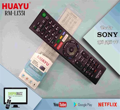 Sony Rm L Remote Control For Android Lcd Led Tv Shopikbuzz