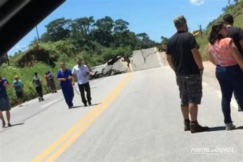 Imagens Impressionantes Mostram Asfalto Esfarelado E Pista Interditada