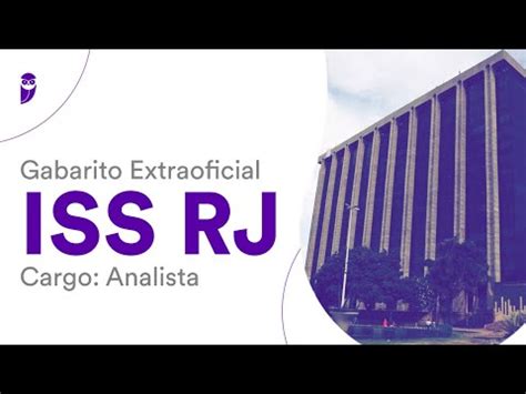 Gabarito Extraoficial ISS RJ Analista de Planejamento e Orçamento