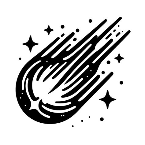 Cosmic Comet Svg Design For Cricut Silhouette Laser Machines