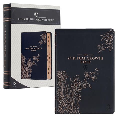 The Spiritual Growth Bible, Study Bible, NLT - New Living Translation Holy Bible, Faux Leather