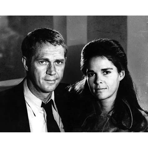 Steve McQueen and Ali MacGraw Photo Print (10 x 8) - Walmart.com ...