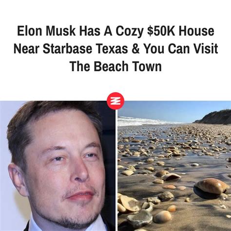 Elon Musk Has A Cozy $50K House Near Starbase Texas & You Can Visit The Beach Town | Beach town ...