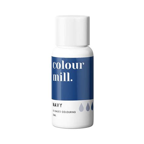 Colorante Alimentare A Base Olio Liposolubile Colour Mill Blu Navy