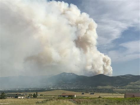 Dnrc Battling Wildfire Near Helena Up To Hundreds Of Acres Some