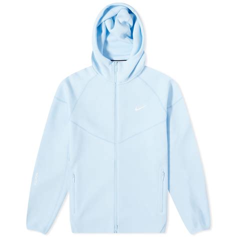 Nike X Nocta Tech Fleece Full Zip Hoodie Cobalt Tint And White End Gb