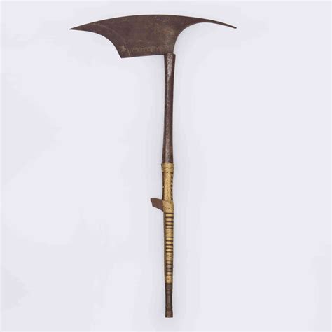 A 19th Century Kalinga Head Axe Kalinga Tribe Northern Luzon