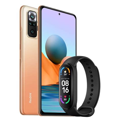 Xiaomi Redmi Note 10 Pro 1286gb Bronze Mi Smart Band 6