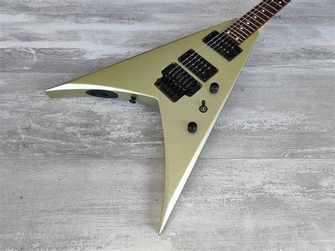 1990's Grover Jackson Japan King V Flying V (Metallic Green) | Reverb