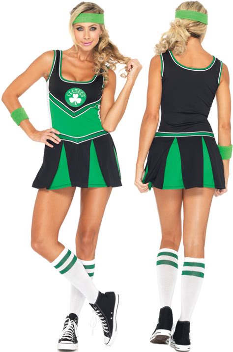 Boston Celtics Cheerleader Costume at Boston Costume