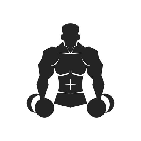 Plantilla de logotipo de fitness ilustración de icono identidad de