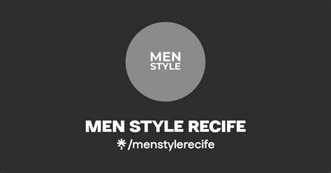 MEN STYLE RECIFE Instagram Linktree