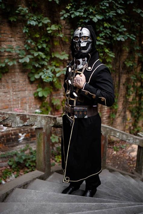 Corvo Attano Cosplay Costume Dishonored Videogame PC Game Series ...