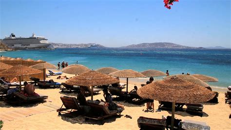 Agios Stefanos Beach - myGreece.tv - Mykonos