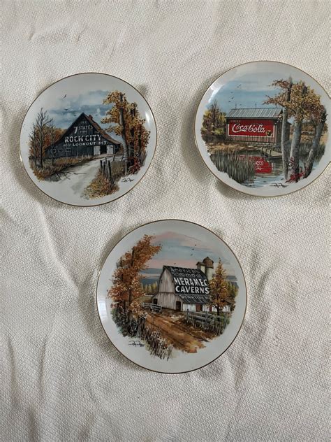 Vintage Collector Plates - Etsy