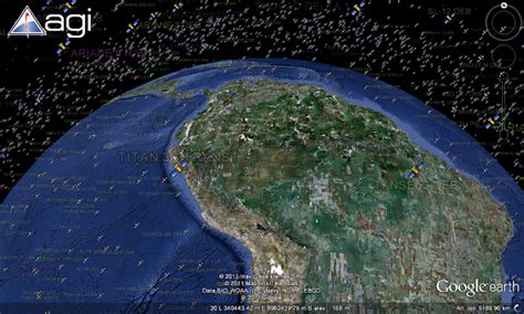 Geo Gps Per Satelites En Tiempo Real Desde Google Earth En Kmz Mapa