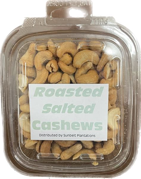 Roasted + Salted Cashews | Adcock Pecans