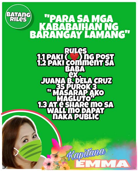 Batang Riles - HAPPY WOMEN'S MONTH 2021 R A F F L E. T I...