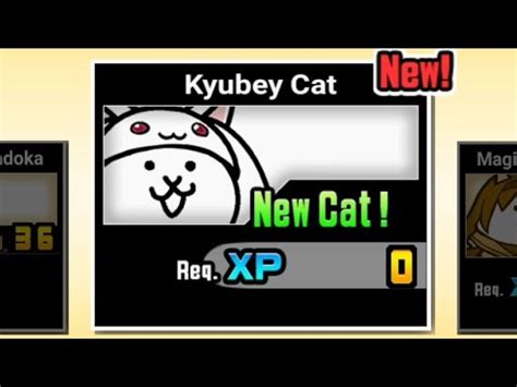 Kyubey Cat The Battle Cats Madoka Magica Collab YouTube