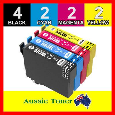 10x Generic Ink Cartridge 503 503XL For Epson Expression XP 5200 WF