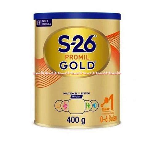 S 26 Promil Gold Tahap 1 400gr Susu Formula Untuk Usia Bayi 0 6 Bulan