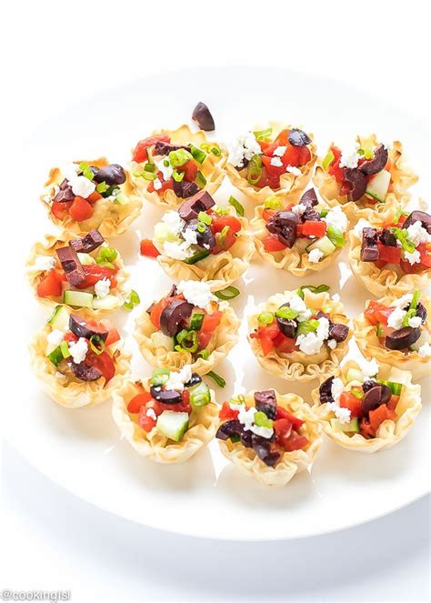 Mediterranean Phyllo Cups Artofit