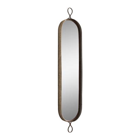 Kalalou X Tall Oval Wall Mirror