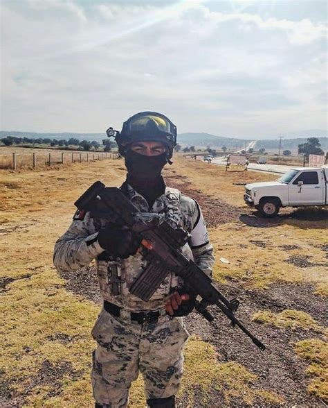 Gn Elemento De La Guardia Nacional 💀🇲🇽🔱 Fuerzas Especiales De Mexico Ejercito Mexicano