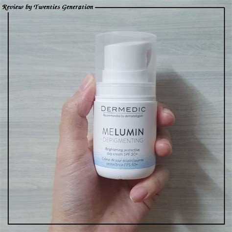 Review Kem DƯỠng Dermedic Melumin Brightening Protective Day Cream