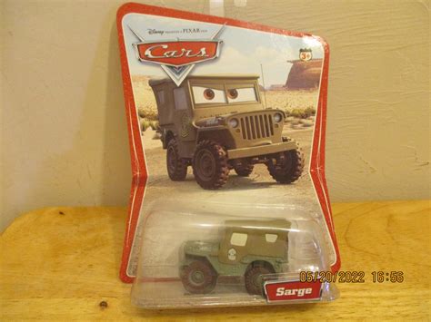 Sarge POST 122023 Amloid Lead Recall Pixar Front Hot Wheels Mattel Creations