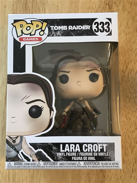 Lara Croft From Tomb Raider Funko Pop Figures Tomb Raider Pop Figures