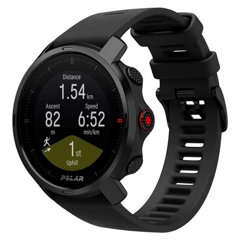 Montre GPS vélo et triathlon Polar Grit X connectée étanche noir