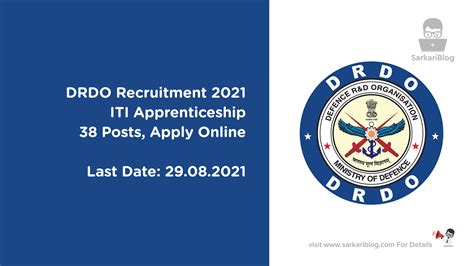 DRDO Recruitment 2021