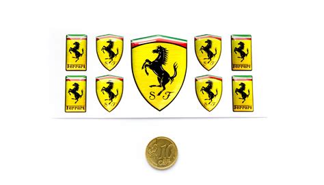 Ferrari Domed Emblems