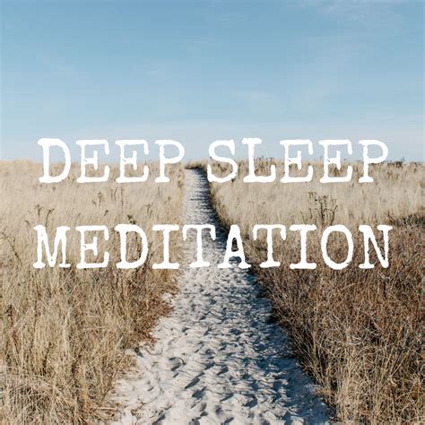 Guided Deep Sleep Meditation PDF & Audio Bundle - Mindfulness ...