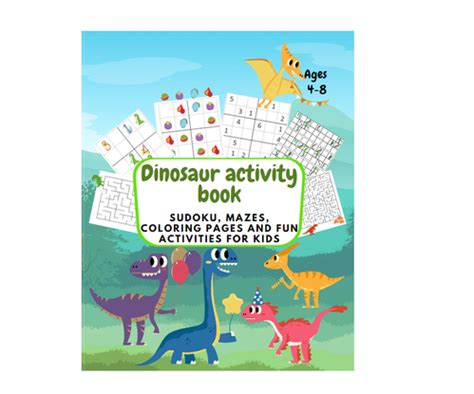 Dinosaur Activity Book | Unique Printables