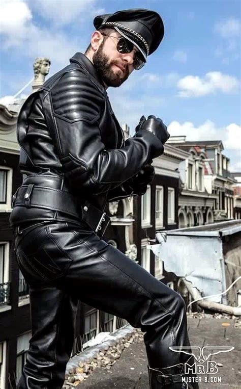 Kilker Alcaraz Mister Leather Europe 2012 Leather Jacket Men