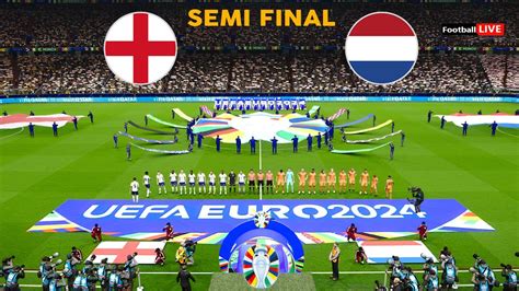 England Vs Netherlands Semi Final Uefa Euro Full Match