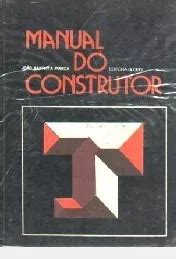 Livro Manual Do Construtor 6 Volum João Baptista Pian MercadoLivre