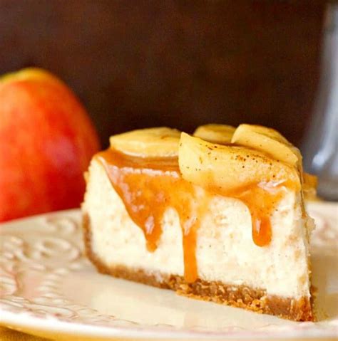 Caramel Apple Cheesecake Crunchy Creamy Sweet