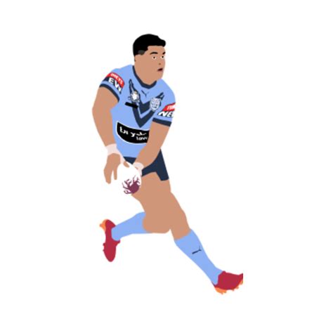 Latrell Mitchell Blue Nsw Origin Australie T Shirt Teepublic